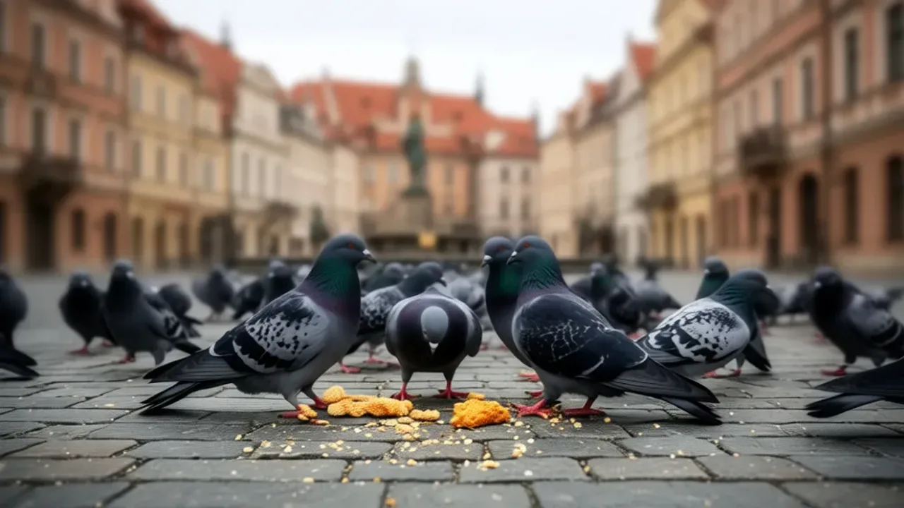 Gołębie w śródmieściu – kontrowersje wokół dokarmiania: poradnik (2026)