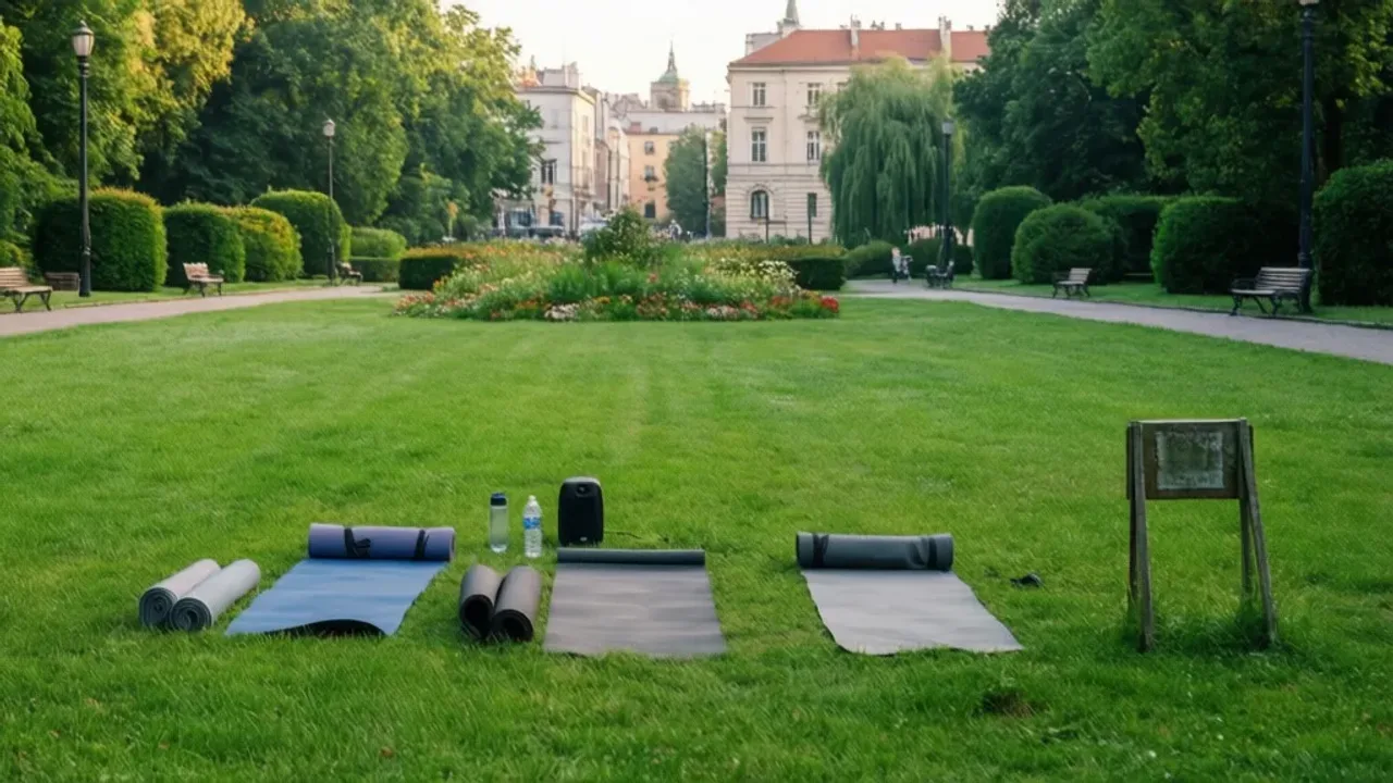 Joga na trawie w Ogrodzie Saskim – bezpłatne zajęcia dla mieszkańców w każdą sobotę