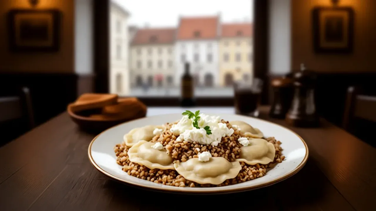 Lubelski bistro-bar serwuje pierogi z kaszą gryczaną i twarogiem według receptury z 1924 roku