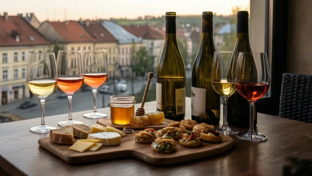 Winiarnia na Czechowie zaprasza na degustację młodych win z lubelskich winnic z nutą miodu